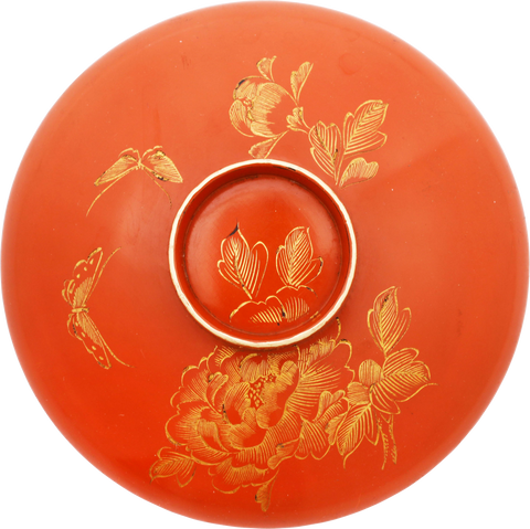 JAPANESE LACQUERED COVERED BOWL MEIJI PERIOD, 1867-1912 - Fagan Arms