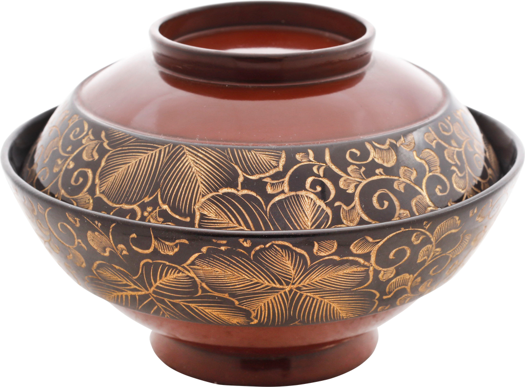 JAPANESE LACQUERED BOWL OWAN, MEIJI PERIOD, 1867-1912 - Fagan Arms