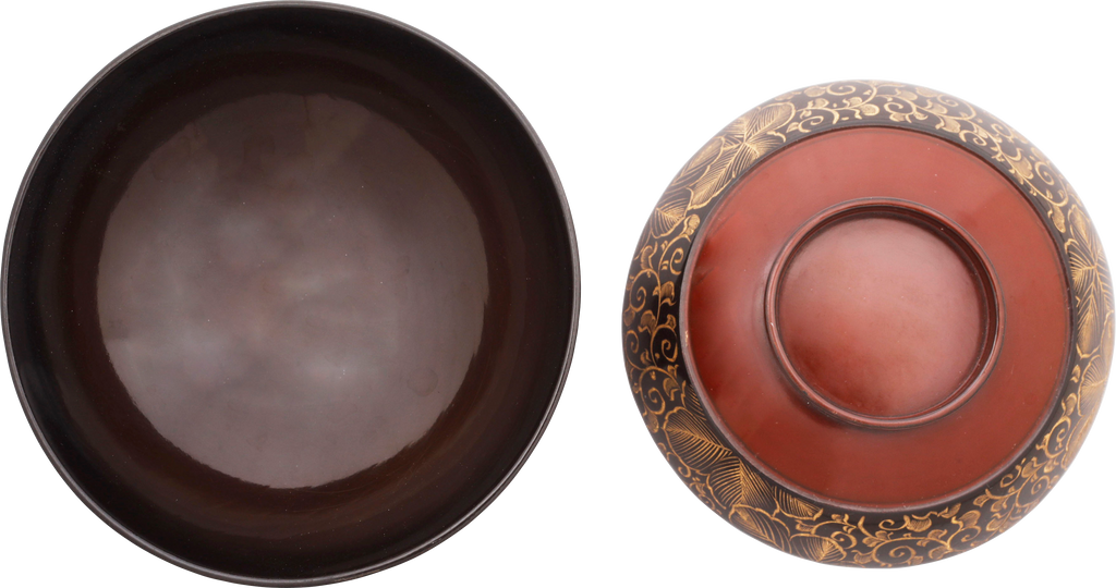 JAPANESE LACQUERED BOWL OWAN, MEIJI PERIOD, 1867-1912 - Fagan Arms