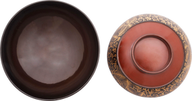 JAPANESE LACQUERED BOWL OWAN, MEIJI PERIOD, 1867-1912 - Fagan Arms