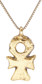 RARE BYZANTINE CRUX ANSATA, 5TH-8TH CENTURY AD - Fagan Arms