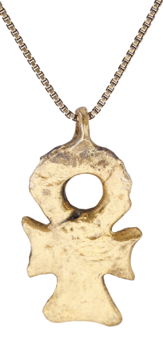 RARE BYZANTINE CRUX ANSATA, 5TH-8TH CENTURY AD - Fagan Arms