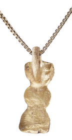 ROMAN LEGIONARY’S SWORD BELT MOUNT NECKLACE, MID-LATE 4TH CENTURY AD - Fagan Arms