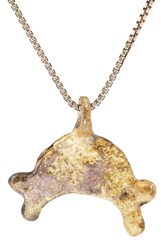 VIKING LUNAR PENDANT NECKLACE, 9th-10th CENTURY AD - Fagan Arms