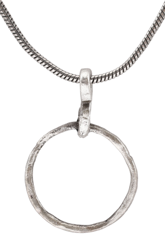VIKING BEARD RING NECKLACE, 9TH-11TH CENTURY - Fagan Arms