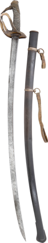 CIVIL WAR CAVALRY OFFICER’S SWORD M.1840 - Fagan Arms