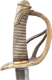 CIVIL WAR CAVALRY OFFICER’S SWORD M.1840 - Fagan Arms