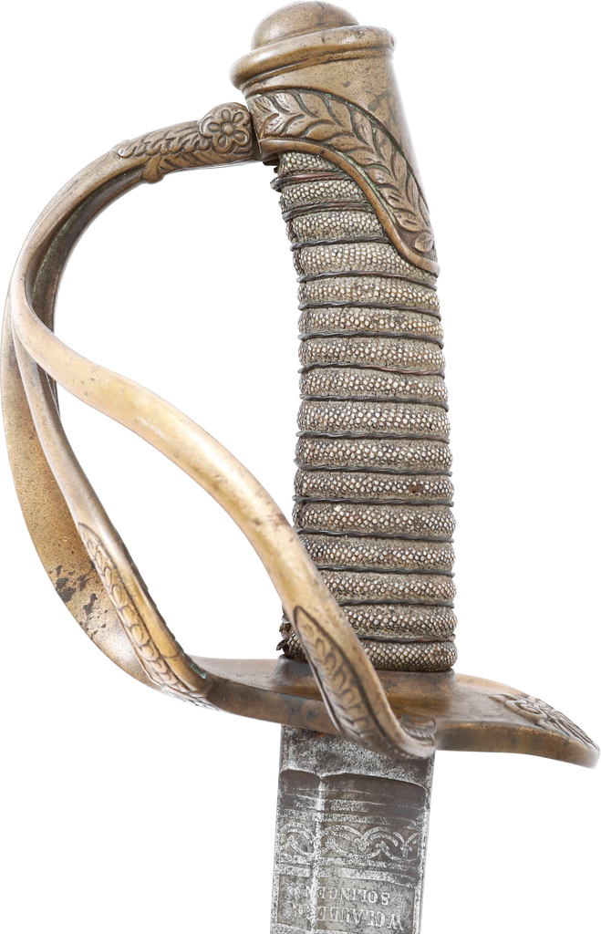 CIVIL WAR CAVALRY OFFICER’S SWORD M.1840 - Fagan Arms