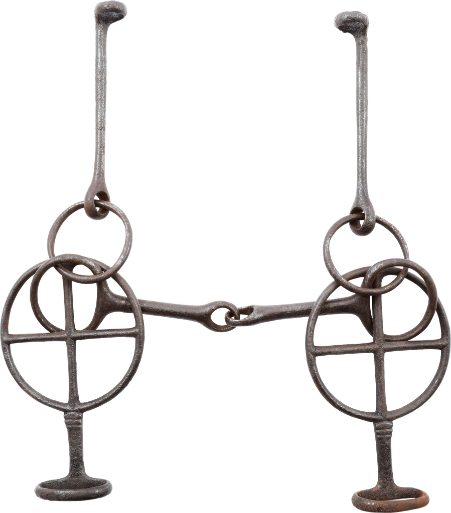 JAPANESE SAMURAI IRON HORSE BIT, EDO PERIOD - Fagan Arms