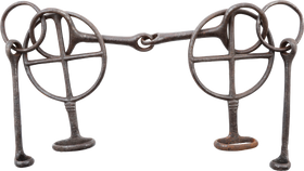 JAPANESE SAMURAI IRON HORSE BIT, EDO PERIOD - Fagan Arms