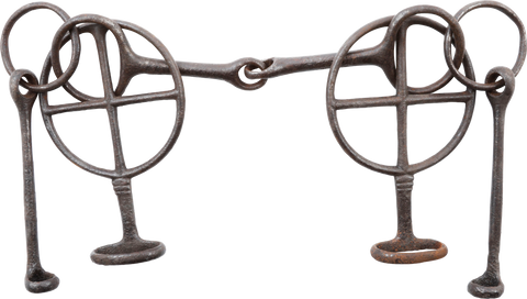 JAPANESE SAMURAI IRON HORSE BIT, EDO PERIOD - Fagan Arms