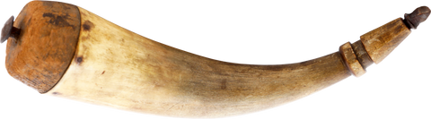 REVOLUTIONARY WAR POWDER HORN C.1770 - Fagan Arms