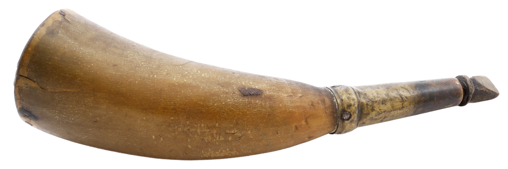 AMERICAN REVOLUTIONARY WAR PRIMING HORN, C.1775-80 - Fagan Arms