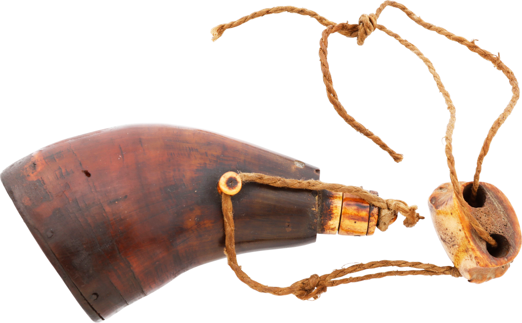 JAPANESE POWDER FLASK FOR TANEGASHIMA MATCHLOCK 17TH-18TH CENTURY - Fagan Arms