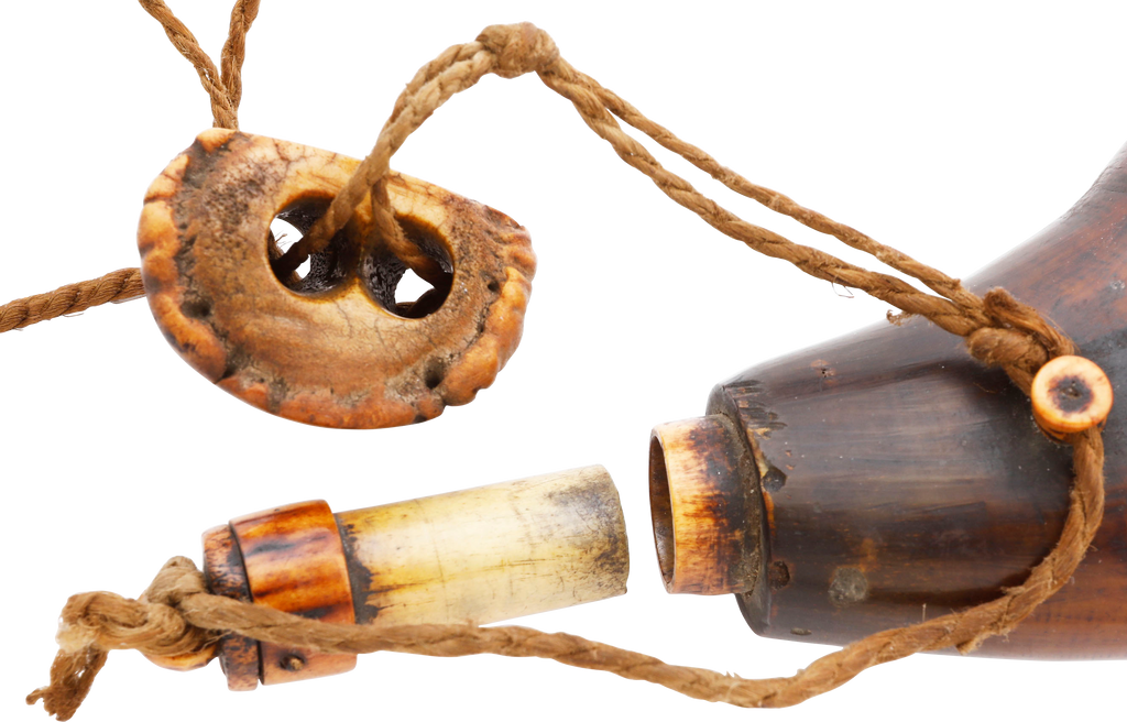 JAPANESE POWDER FLASK FOR TANEGASHIMA MATCHLOCK 17TH-18TH CENTURY - Fagan Arms