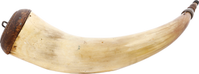 REVOLUTIONARY WAR RIFLEMAN’S HORN C.1770 - Fagan Arms