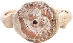 ROMAN SIGNET RING 1ST-4TH CENTURY AD, SIZE 9 - Fagan Arms