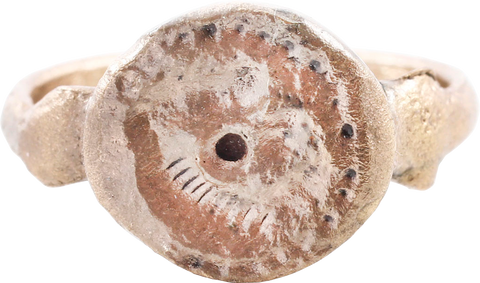 ROMAN SIGNET RING 1ST-4TH CENTURY AD, SIZE 9 - Fagan Arms
