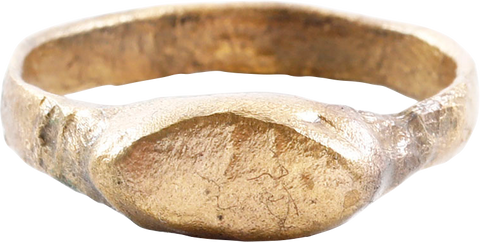 ANCIENT ROMAN/MEDIEVAL EVIL EYE RING, 4TH-8TH CENTURY AD, SIZE 7 3/4 - Fagan Arms