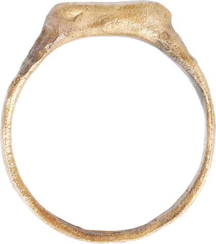 ANCIENT ROMAN/MEDIEVAL EVIL EYE RING, 4TH-8TH CENTURY AD, SIZE 7 3/4 - Fagan Arms