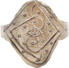 VIKING WARRIOR’S SHIELD RING 9TH-10TH CENTURY AD, SIZE 10 - Fagan Arms