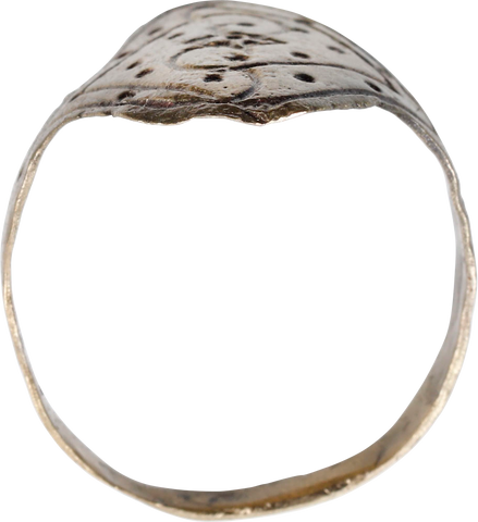 VIKING WARRIOR’S SHIELD RING 9TH-10TH CENTURY AD, SIZE 10 - Fagan Arms