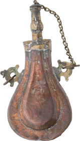 OTTOMAN POWDER FLASK, 19TH CENTURY - Fagan Arms