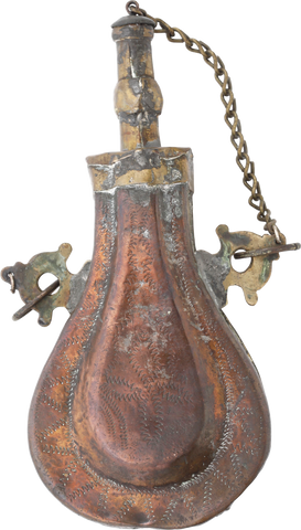 OTTOMAN POWDER FLASK, 19TH CENTURY - Fagan Arms