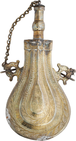 OTTOMAN POWDER FLASK, 19TH CENTURY - Fagan Arms
