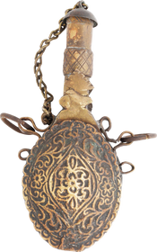 OTTOMAN POWDER FLASK, 19TH CENTURY - Fagan Arms