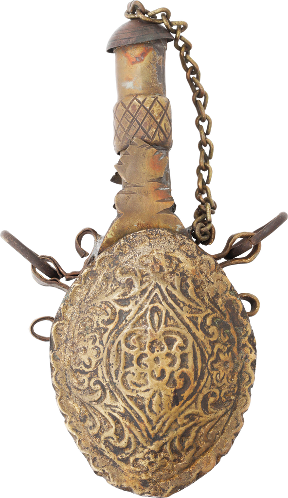 OTTOMAN POWDER FLASK, 19TH CENTURY - Fagan Arms