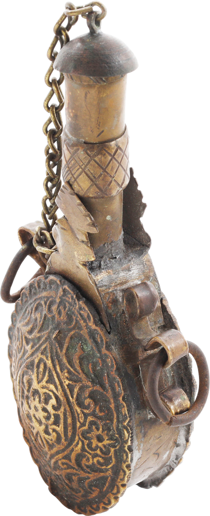 OTTOMAN POWDER FLASK, 19TH CENTURY - Fagan Arms