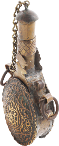 OTTOMAN POWDER FLASK, 19TH CENTURY - Fagan Arms