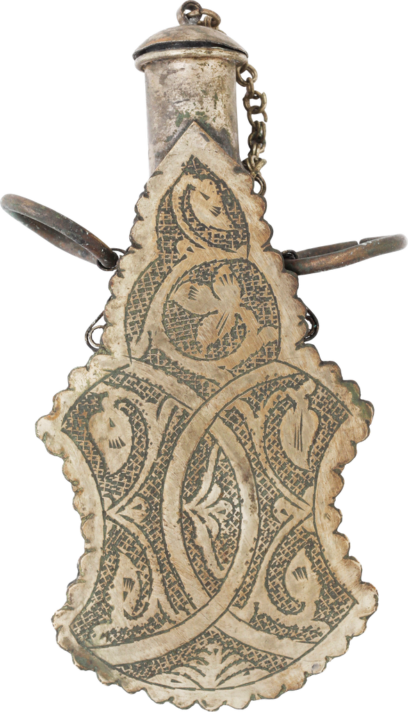 OTTOMAN POWDER FLASK, 19TH CENTURY - Fagan Arms