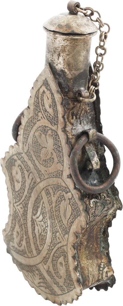 OTTOMAN POWDER FLASK, 19TH CENTURY - Fagan Arms