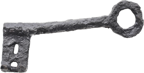 MEDIEVAL DOOR OR CHEST KEY C.1200-1400 AD - Fagan Arms