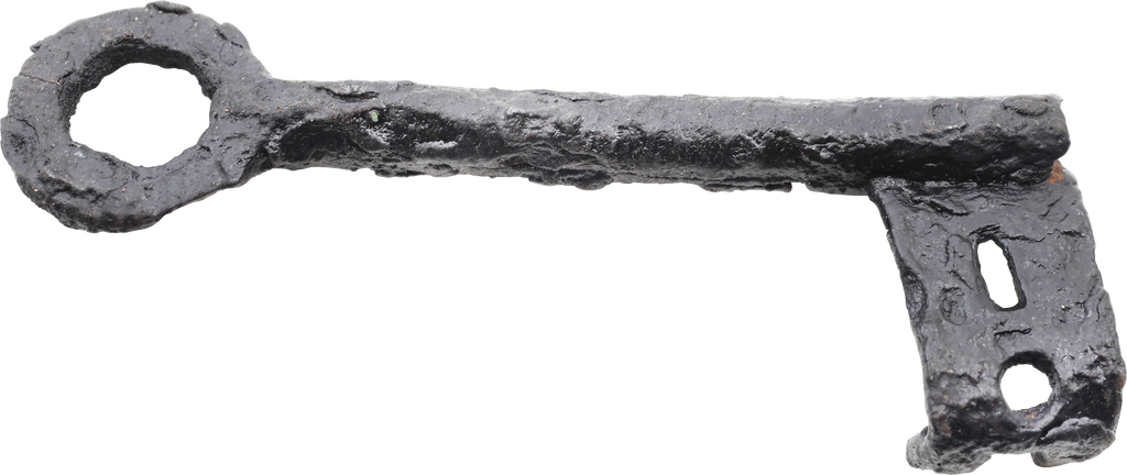 MEDIEVAL DOOR OR CHEST KEY C.1200-1400 AD - Fagan Arms