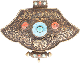 TIBETAN MONK’S PRAYER CASE PECTORAL - Fagan Arms