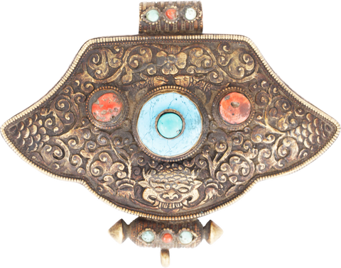 TIBETAN MONK’S PRAYER CASE PECTORAL - Fagan Arms