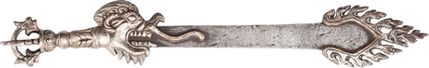ANTIQUE TIBETAN FLAMING SWORD OF MANJUSHRI - Fagan Arms