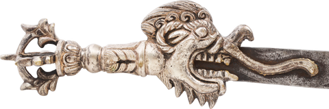 ANTIQUE TIBETAN FLAMING SWORD OF MANJUSHRI - Fagan Arms