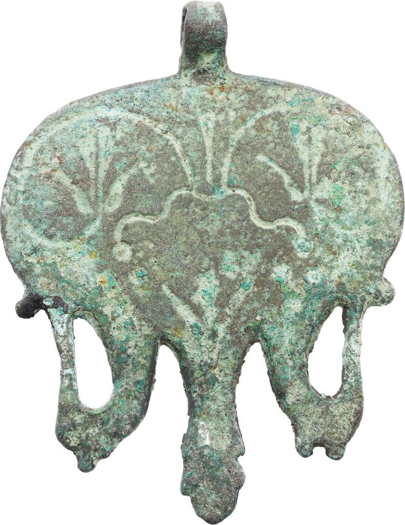 LATE GOTHIC EUROPEAN KNIGHT’S BRIDLE PENDANT 15TH-16TH CENTURY. - Fagan Arms