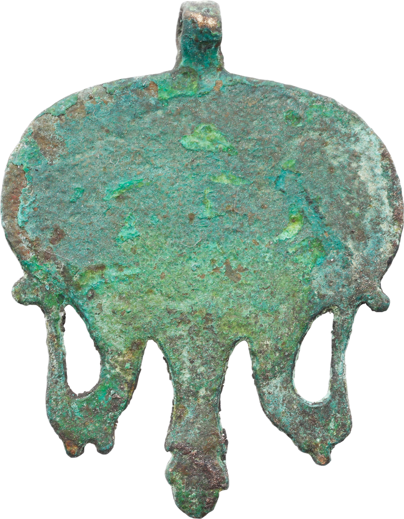 LATE GOTHIC EUROPEAN KNIGHT’S BRIDLE PENDANT 15TH-16TH CENTURY. - Fagan Arms