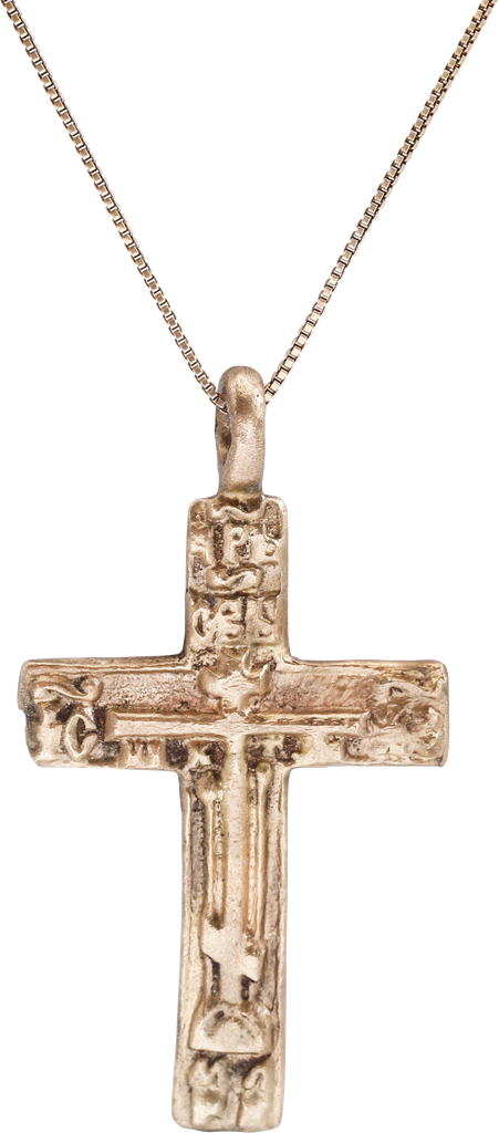 FINE LARGE EASTERN EUROPEAN CHRISTIAN CROSS - Fagan Arms