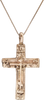FINE LARGE EASTERN EUROPEAN CHRISTIAN CROSS - Fagan Arms