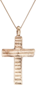 FINE LARGE EASTERN EUROPEAN CHRISTIAN CROSS - Fagan Arms