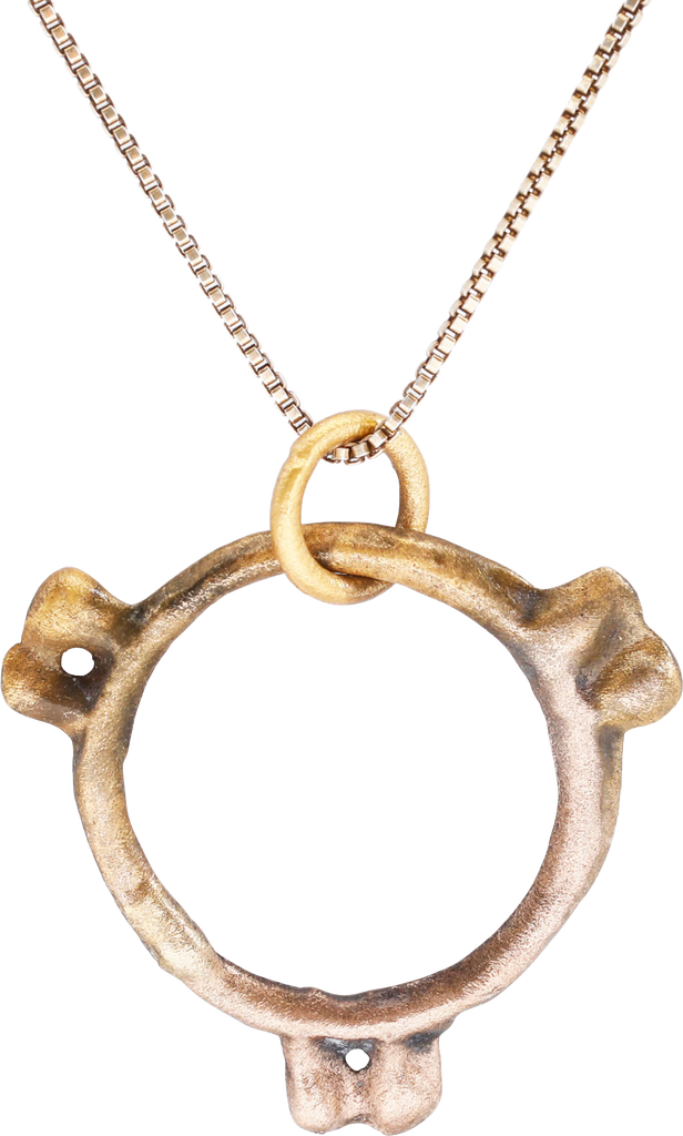 CELTIC PROSPERITY RING NECKLACE, C.300-100 BC - Fagan Arms