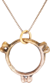 CELTIC PROSPERITY RING NECKLACE, C.300-100 BC - Fagan Arms