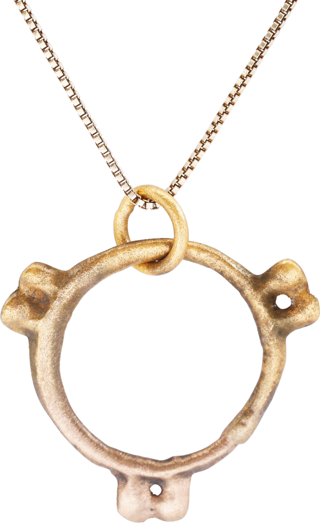 CELTIC PROSPERITY RING NECKLACE, C.300-100 BC - Fagan Arms