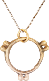 CELTIC PROSPERITY RING NECKLACE, C.300-100 BC - Fagan Arms